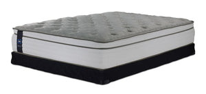 Sealy Posturepedic® Correct Comfort 5 Medium Eurotop Twin Mattress and Low Profile Boxspring Set