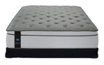 Sealy Posturepedic® Correct Comfort 4 Firm Eurotop Queen Mattress and Low Profile Boxspring Set