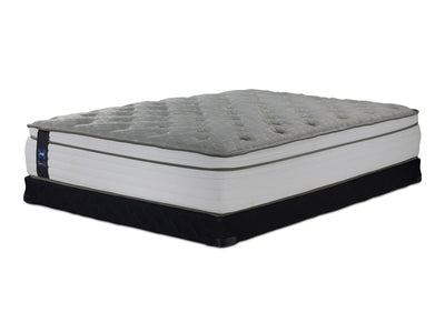 Sealy Posturepedic® Correct Comfort 5 Medium Eurotop Full Mattress and Low Profile Boxspring Set