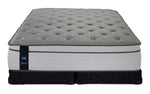 Sealy Posturepedic® Correct Comfort 4 Firm Eurotop Queen Mattress and Low Profile Split Boxspring Set