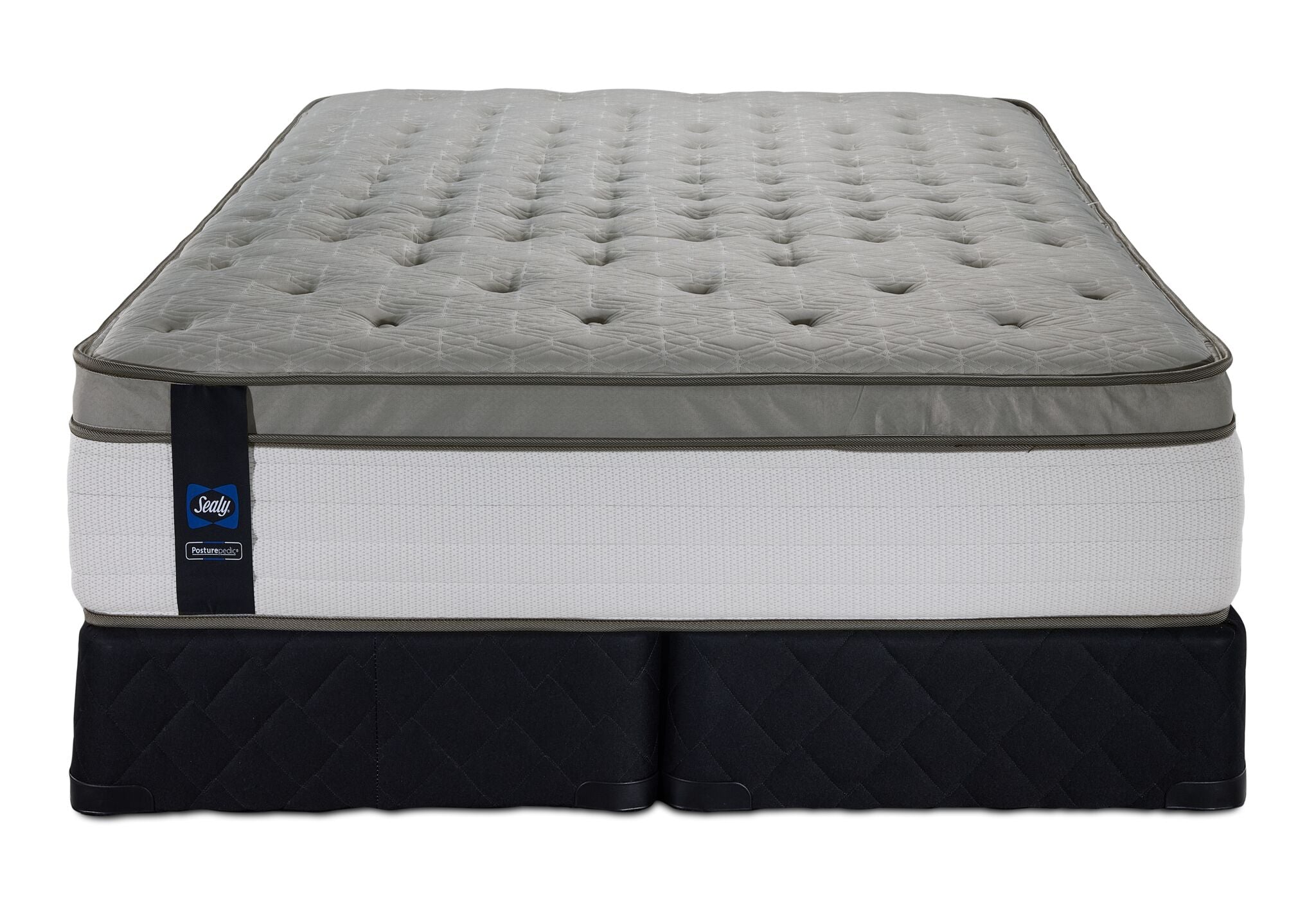 Sealy Posturepedic® Correct Comfort 6 Firm Eurotop King Mattress and Split Boxspring Set