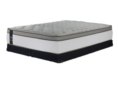 Sealy Posturepedic® Correct Comfort 6 Firm Eurotop King Mattress and Low Profile Split Boxspring Set