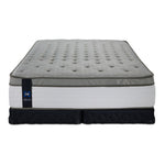 Sealy Posturepedic® Correct Comfort 6 Firm Eurotop King Mattress and Low Profile Split Boxspring Set