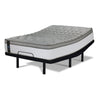 Sealy Posturepedic® Correct Comfort 6 Firm Eurotop Full Mattress and L2 Motion Pro Adjustable Base