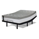 Sealy Posturepedic® Correct Comfort 6 Firm Eurotop Full Mattress and L2 Motion Pro Adjustable Base
