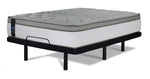 Sealy Posturepedic® Correct Comfort 6 Firm Eurotop Twin XL Mattress and L2 Motion Pro Adjustable Base