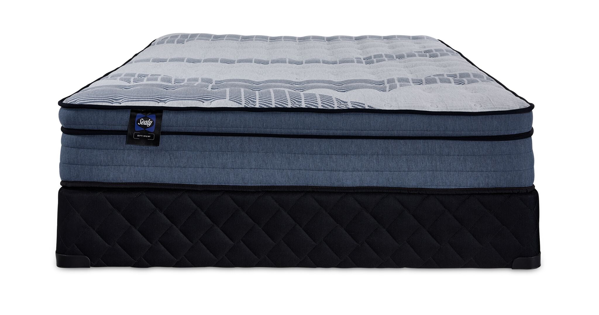 Sealy® Essentials Remy Firm Eurotop King Mattress and Split Boxspring Set
