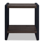Sean 23.5" End Table- Grey Stone