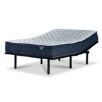 Serta Prosper Firm Euro Top Queen Mattress and L2 Motion Adjustable Base