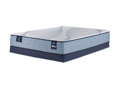 Serta iComfort® AIR Hybrid Medium 11.5" Queen Mattress and Low Profile Boxspring Set