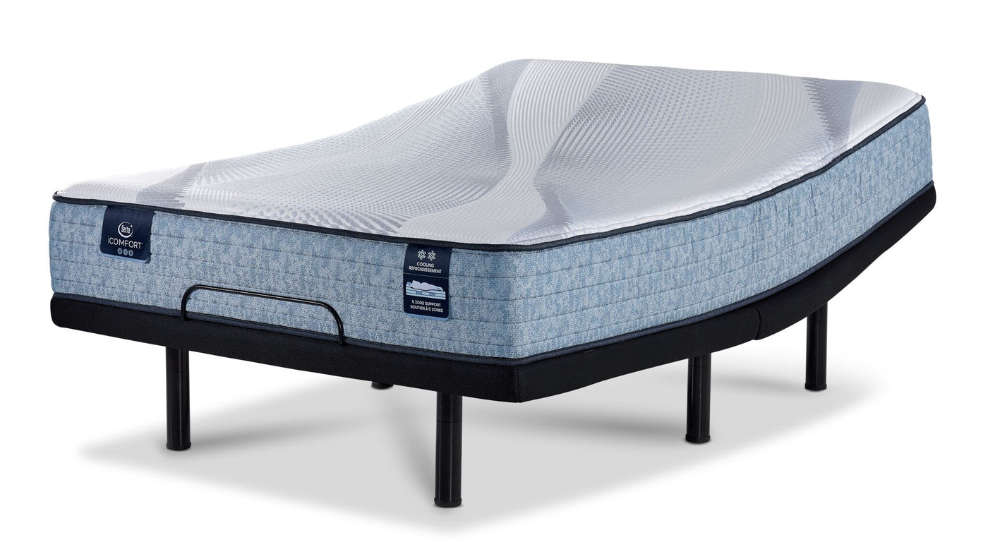 Serta iComfort® AIR Hybrid Medium 11.5" Queen Mattress and L2 Motion Pro Adjustable Base