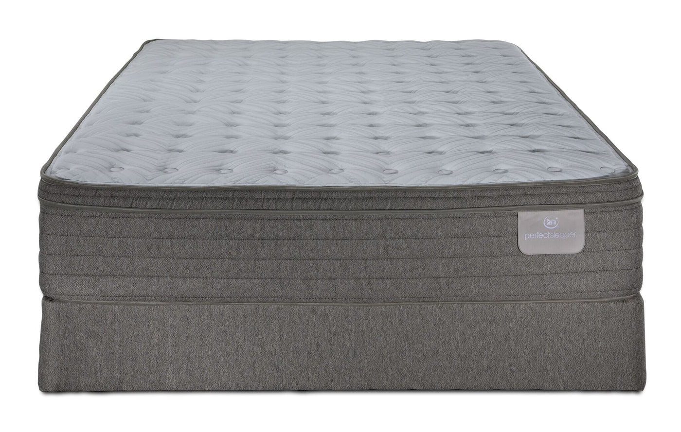 Serta® Perfect Sleeper Pacific Medium Eurotop Queen Mattress and Boxspring Set