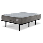 Serta® Perfect Sleeper Pacific Medium Eurotop Queen Mattress and L2 Pro Motion Adjustable Base