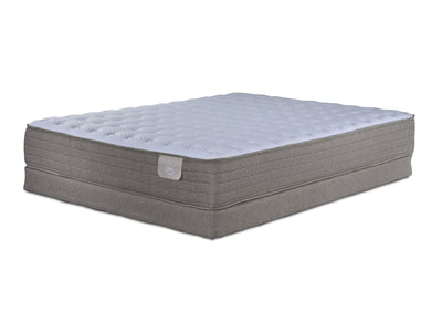 Serta® Panama Firm Queen Mattress and Low Profile Boxspring Set