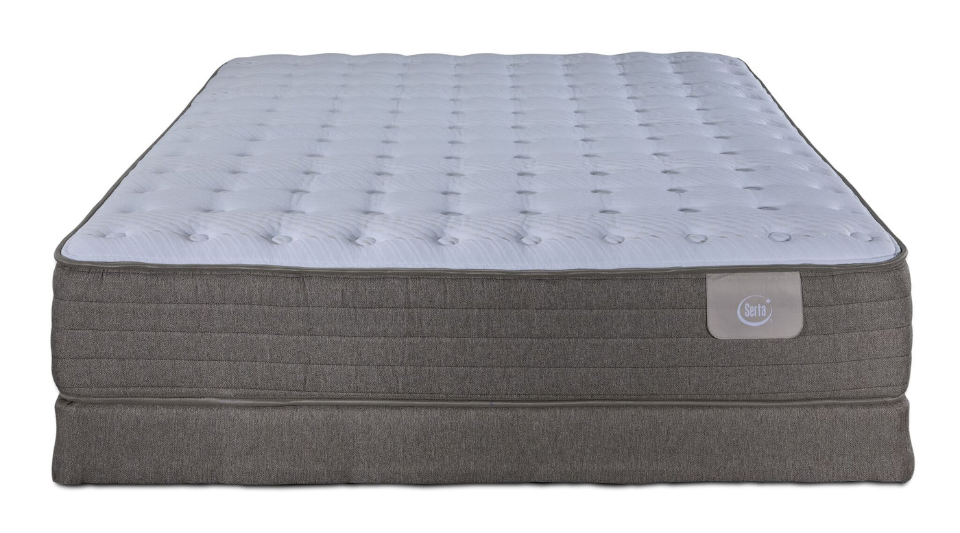 Serta® Panama Firm Twin Mattress and Low Profile Boxspring Set