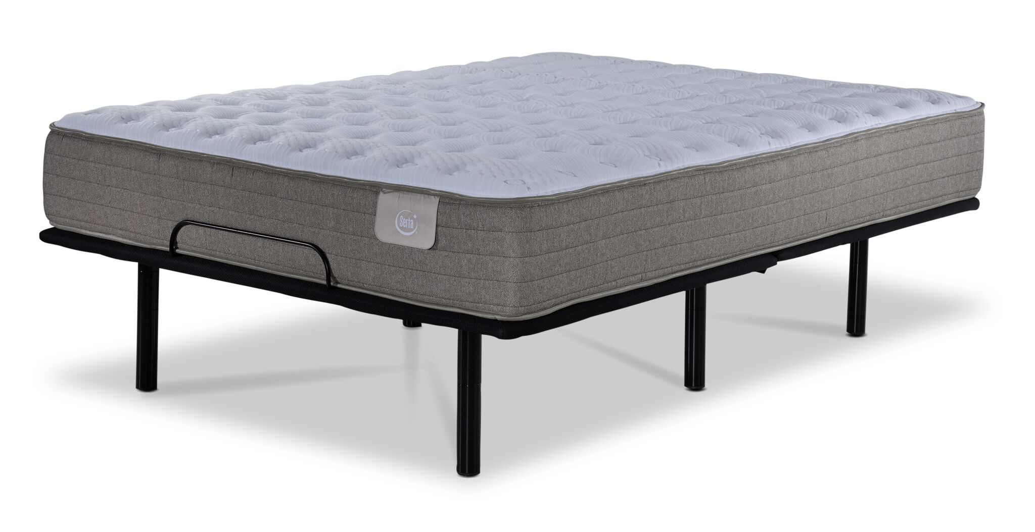 Serta® Panama Firm King Mattress and L2 Motion Adjustable Base
