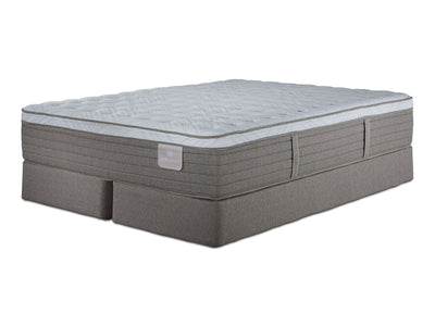 Serta® Perfect Sleeper Provence Firm Eurotop Queen Mattress and Split Boxspring Set
