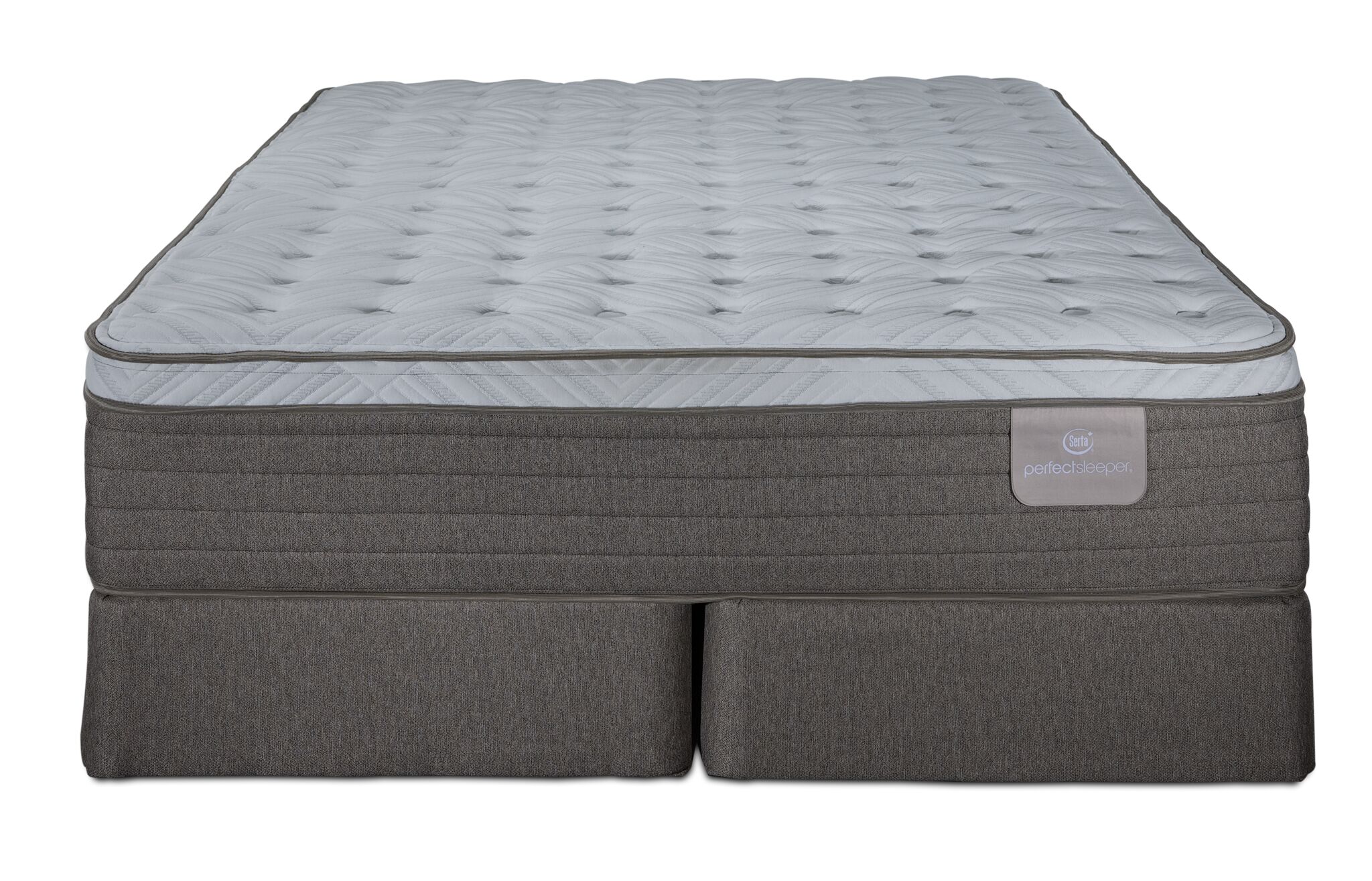 Serta® Perfect Sleeper Provence Firm Eurotop King Mattress and Split Boxspring Set