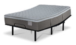 Serta® Perfect Sleeper Provence Firm Eurotop Full Mattress and L2 Pro Motion Adjustable Base