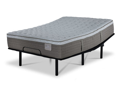 Serta® Perfect Sleeper Provence Firm Eurotop Queen Mattress and L2 Pro Motion Adjustable Base