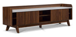 Sevyn 70" TV Stand - Walnut Brown