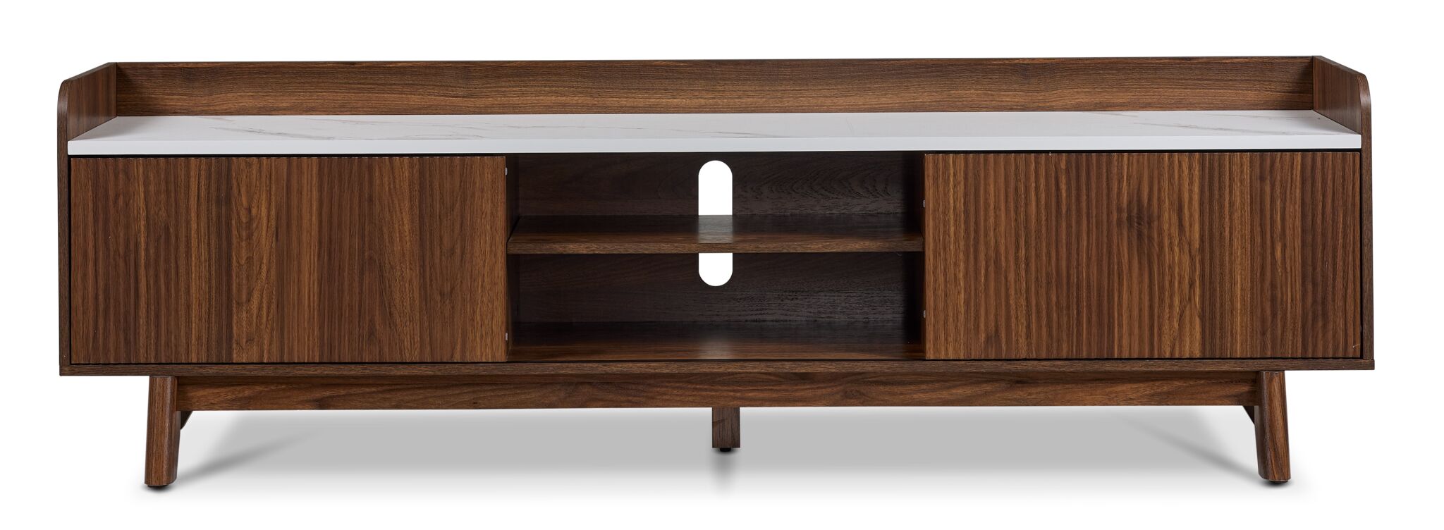 Sevyn 70" TV Stand - Walnut Brown