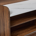 Sevyn 70" TV Stand - Walnut Brown