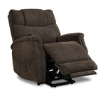 Sicily Power Lift Recliner - Dark Brown