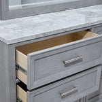 Silverstone 6-Drawer Dresser - Mist Grey