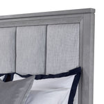 Silverstone 3-Piece King Storage Bed - Mist Grey