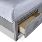 Silverstone 3-Piece King Storage Bed - Mist Grey