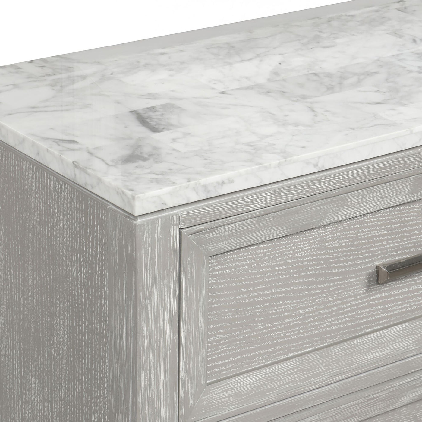 Silverwood Night Table - Mist Grey