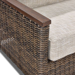 Solstice Outdoor Swivel Chair - Antique Brown