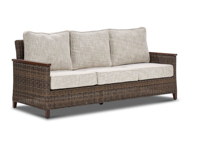 Solstice Outdoor Sofa - Antique Brown