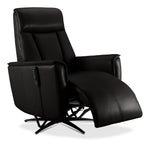 In Harmony - Sorrento Leather Dual Power Recliner - Black