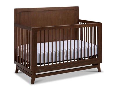 Delta Children Spencer 6-in-1 Convertible Crib - Teak Brown