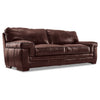 Stampede Leather Sofa - Hazelnut