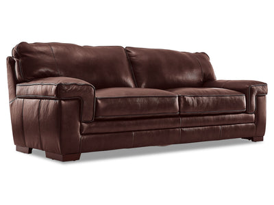 Stampede Leather Sofa - Hazelnut