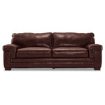 Stampede Leather Sofa - Hazelnut