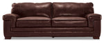 Stampede Leather Sofa - Hazelnut