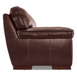 Stampede Leather Sofa - Hazelnut
