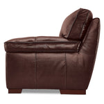 Stampede Leather Loveseat - Hazelnut