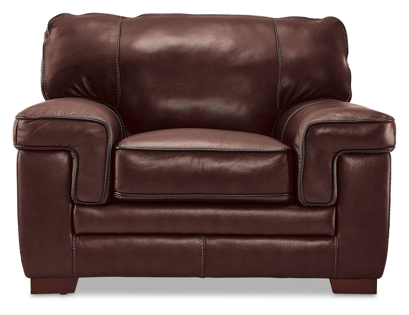 Stampede Leather Chair - Hazelnut