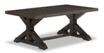 Staten Island Outdoor Coffee Table - Grey