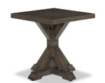 Staten Island Outdoor End Table - Grey
