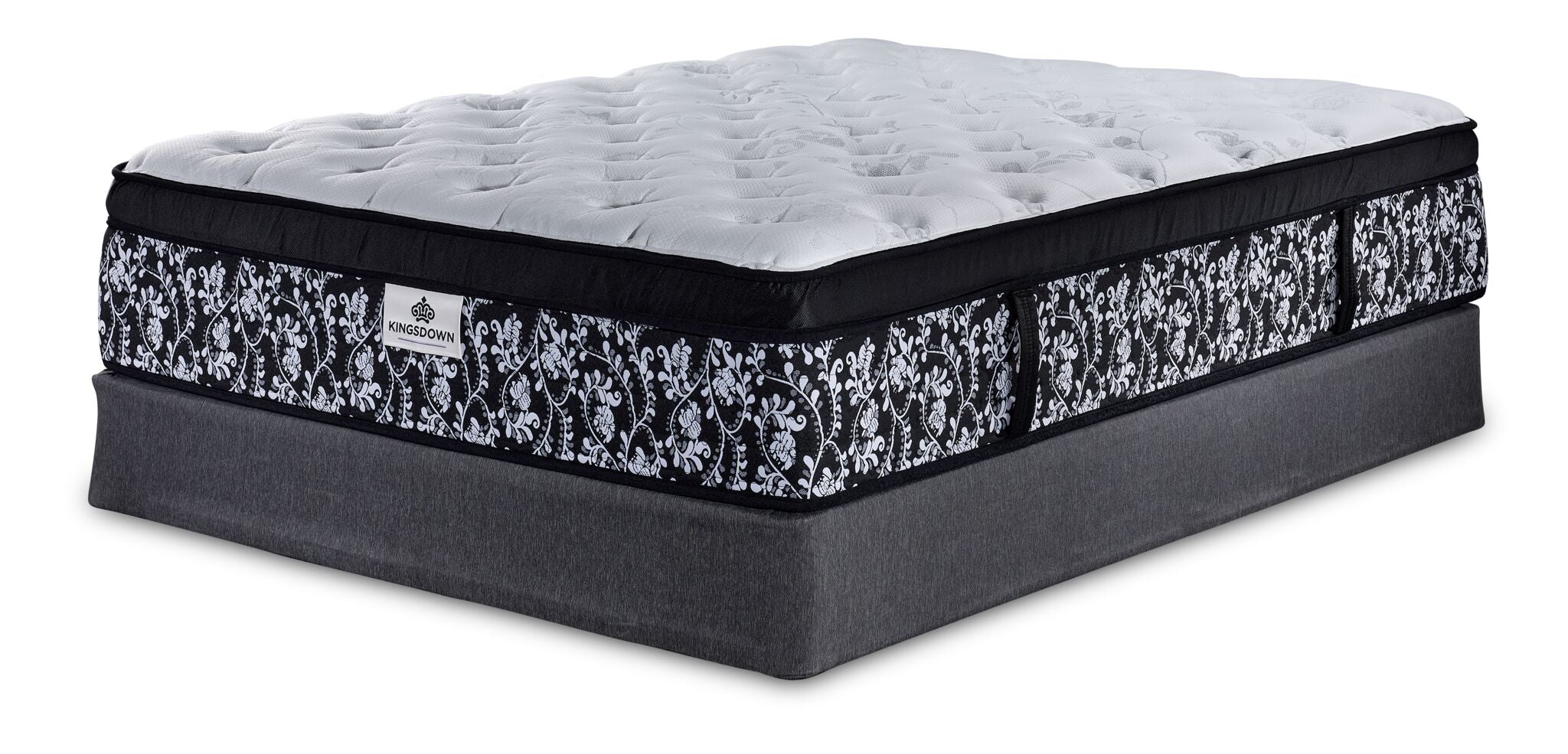 Kingsdown Summerset Plush Euro Top Queen Mattress and Boxspring Set