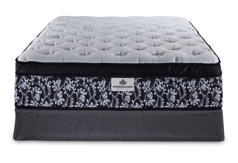 Kingsdown Summerset Plush Euro Top Queen Mattress and Boxspring Set ...