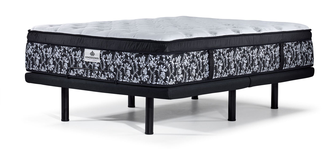 Kingsdown Summerset Firm Euro Top King Mattress and L2 Motion Pro Adjustable Base
