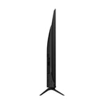 Side profile view of ultra-thin TCL 43-inch 4K QLED TV