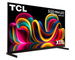 TCL 85" X11L Series 4K UHD HDR SQD-Mini LED Smart TV with Google TV - 85X11L